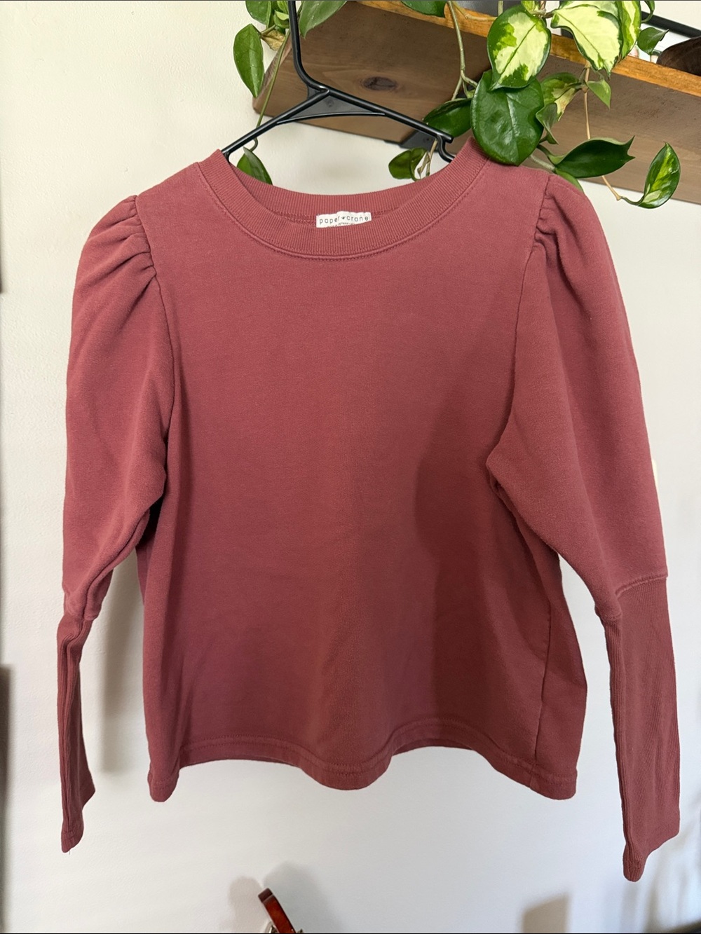 Paper Crane terry top size medium